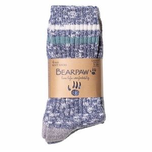 BEARPAW WOMENS’ BOOT SOCKS 4 PAIR